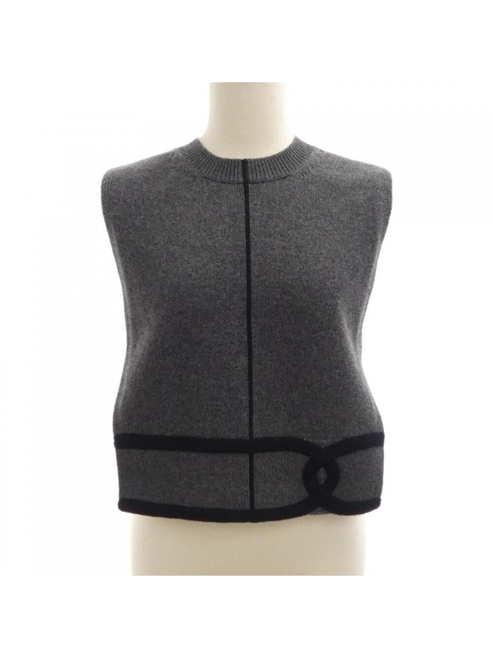 Chanel Coat Gray